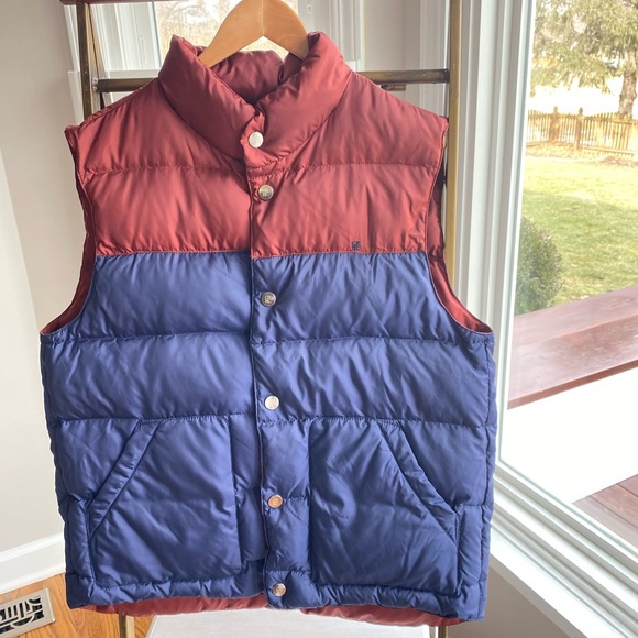 CH Carolina Herrera Reversible Quilted Nylon Down Vest Sz Medium - Picture 7 of 11